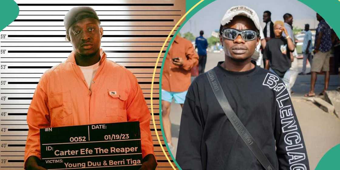 Carter Efe responds to Yungi Duu's allegations. Carter Efe responds to Yungi Duu's allegations.