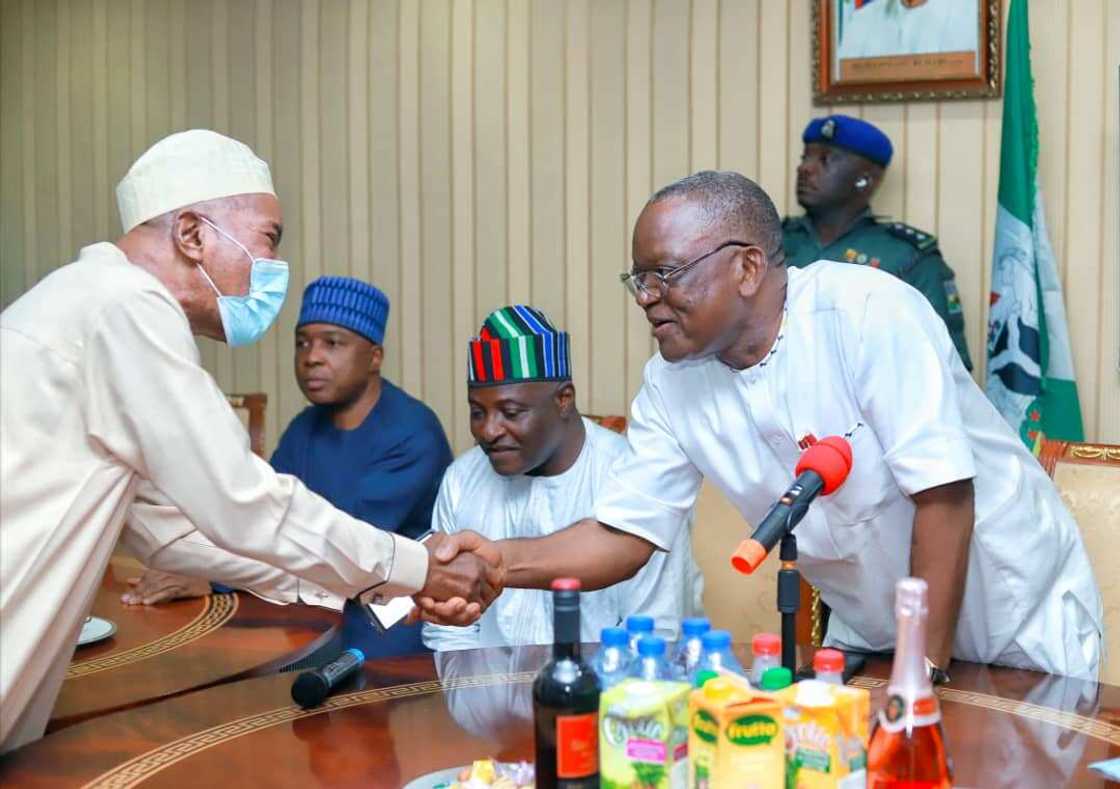 Iyorchia Ayu emerges North Central candidate for PDP chairman as Mark, Gana, others step down Iyorchia Ayu emerges North Central candidate for PDP chairman as Mark, Gana, others step down