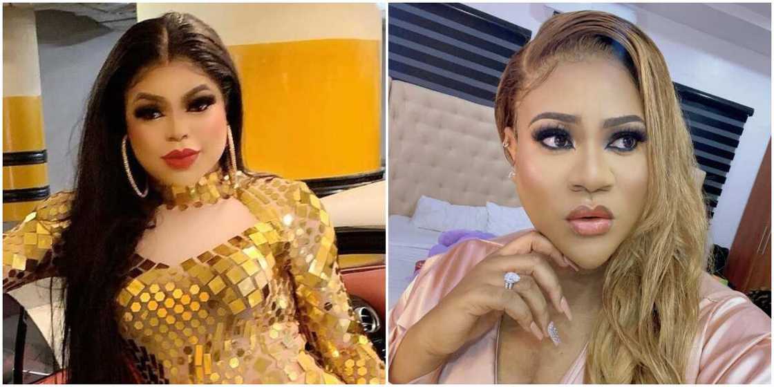 Tattoo drama: Bobrisky and actress Nkechi Blessing fight ugly online, wash dirty linens in public Tattoo drama: Bobrisky and actress Nkechi Blessing fight ugly online, wash dirty linens in public