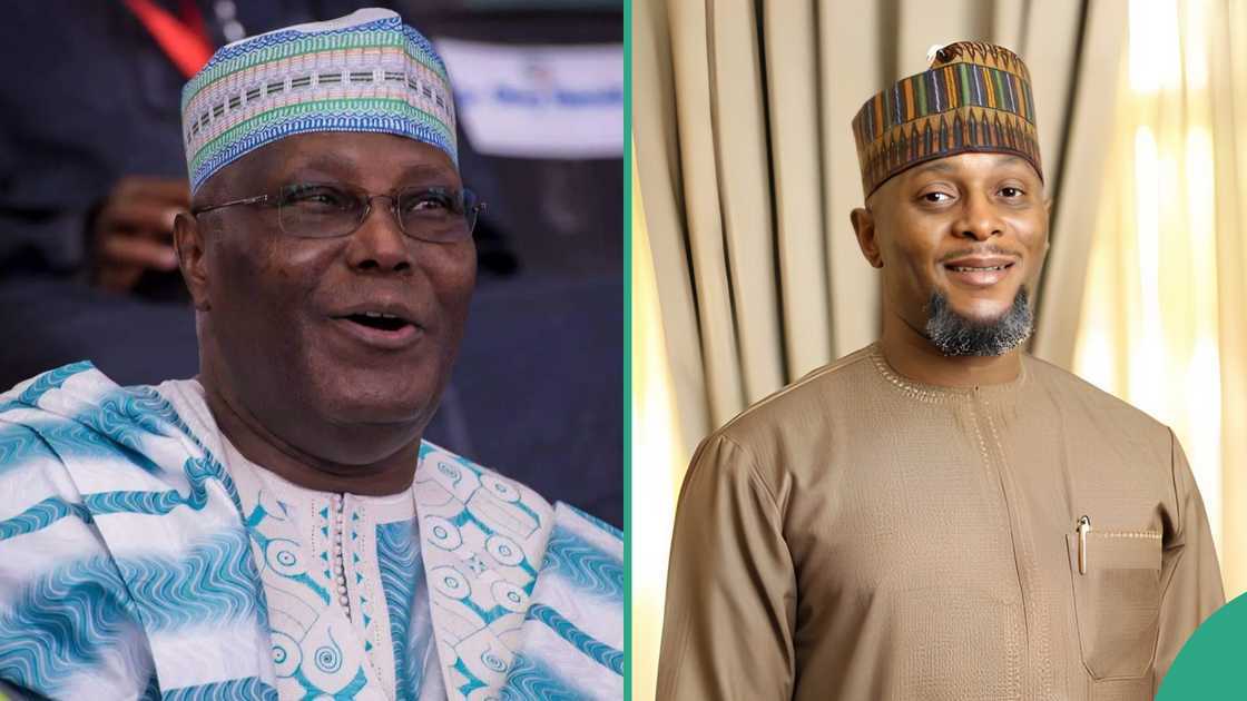 Atiku Abubakar da dansa, Adamu Atiku Atiku Abubakar da dansa, Adamu Atiku