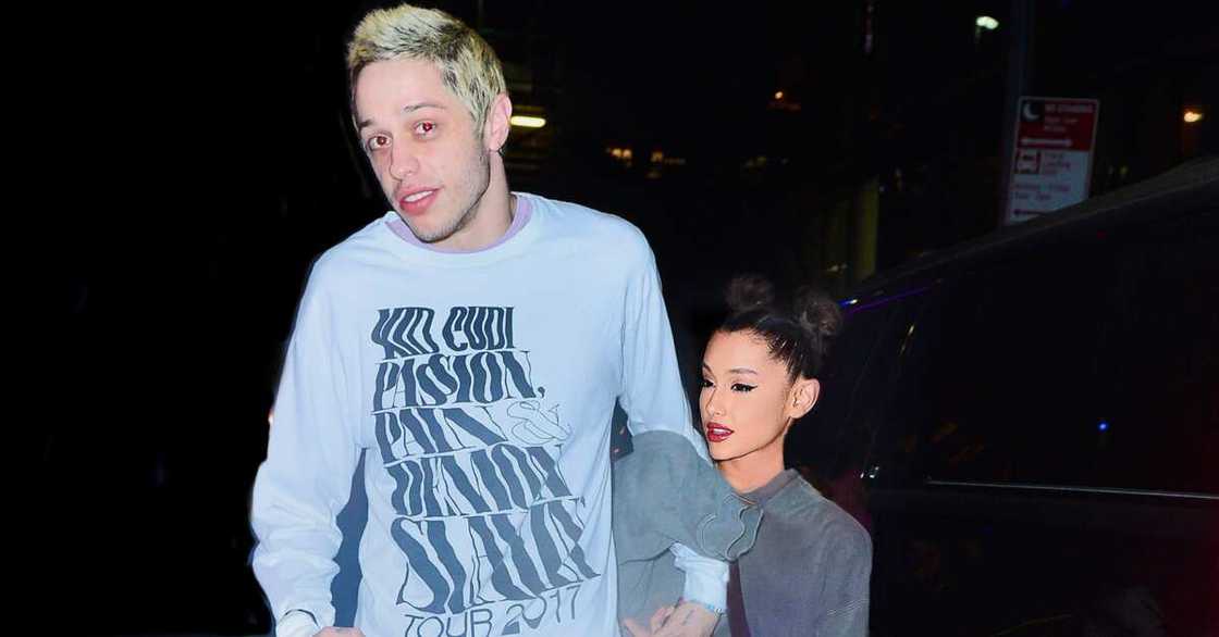 Pete Davidson and Ariana Grande