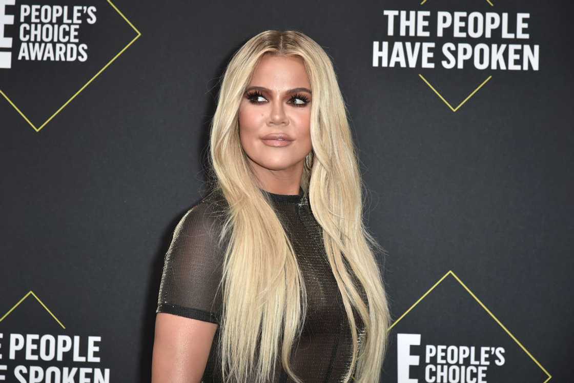 Khloe Kardashian at The Barker Hanger on 10 November 2019 in Santa Monica, California.