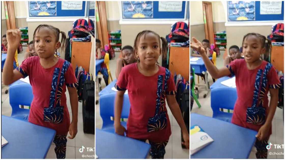 Phonetics in English classroom/Nigerian student speaks British English. Phonetics in English classroom/Nigerian student speaks British English.