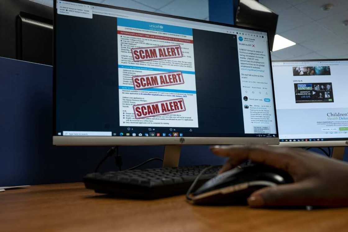 Online job scams are commonplace in African countries battling high unemployment Online job scams are commonplace in African countries battling high unemployment