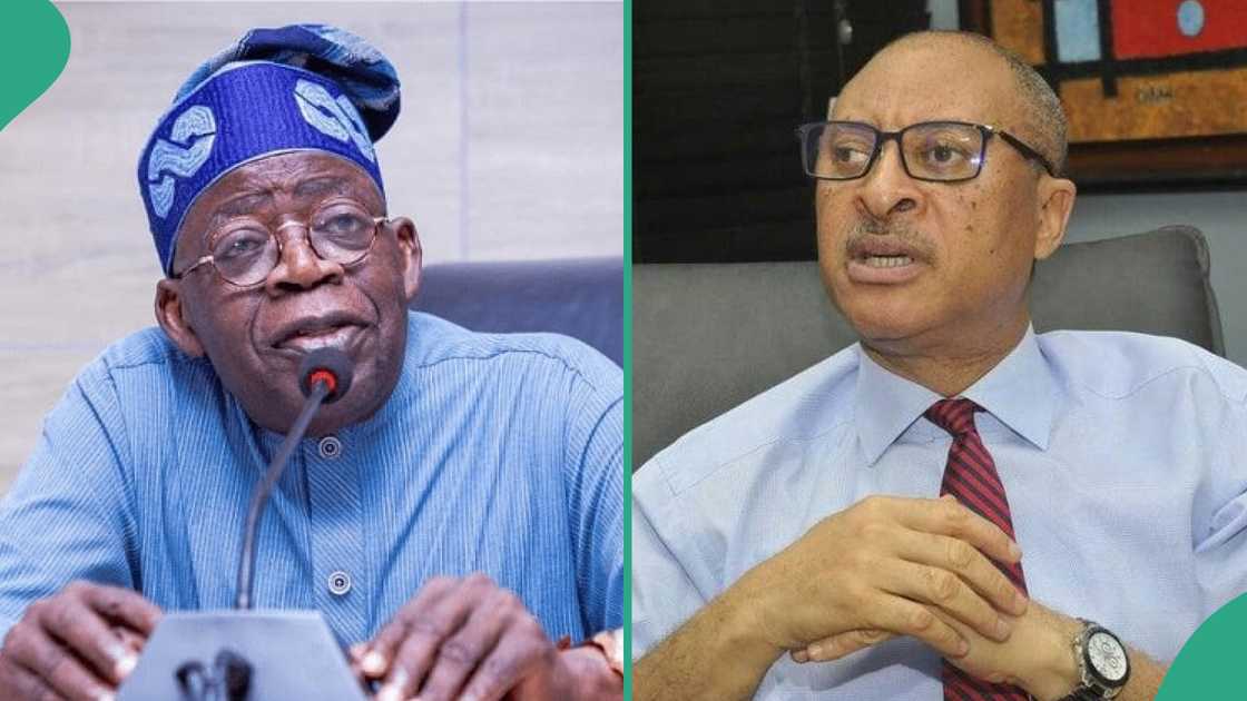 DSS lawsuit: Pat Utomi reacts to allegations of overthrowing President Bola Tinubu's government. DSS lawsuit: Pat Utomi reacts to allegations of overthrowing President Bola Tinubu's government.