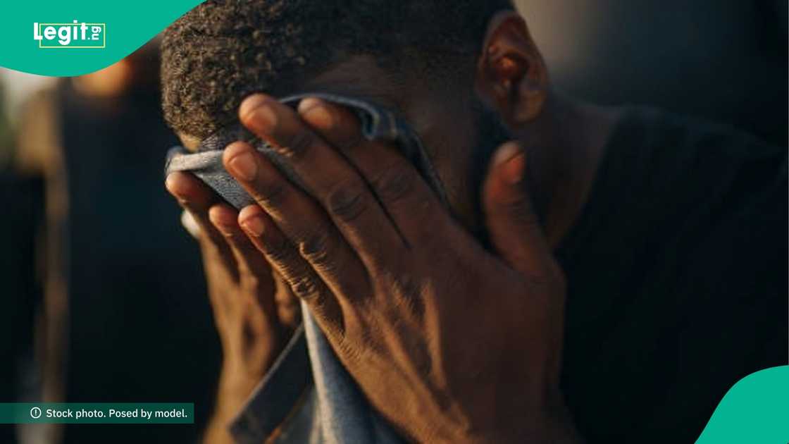 man selling ice creams shows his university result man selling ice creams shows his university result