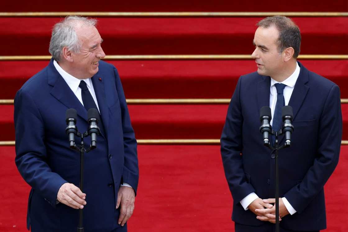 All change: France's outgoing prime minister Francois Bayrou, next to France's newly-appointed Prime Minister Sebastien Lecornu All change: France's outgoing prime minister Francois Bayrou, next to France's newly-appointed Prime Minister Sebastien Lecornu