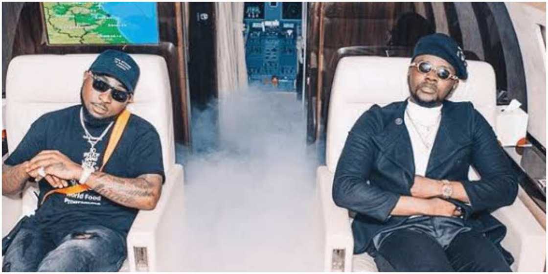 Davido and Kizz Daniel Davido and Kizz Daniel