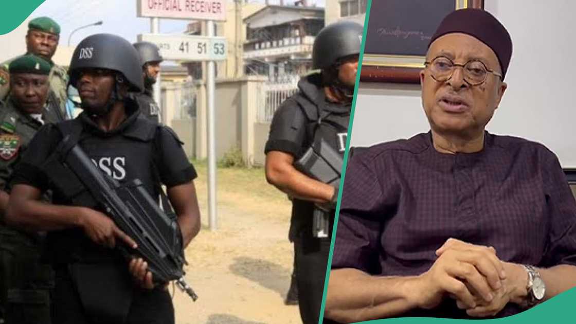 Nigeria's Department of State Services has taken action against Professor Pat Utomi over his alleged creation of a shadow government. Nigeria's Department of State Services has taken action against Professor Pat Utomi over his alleged creation of a shadow government.