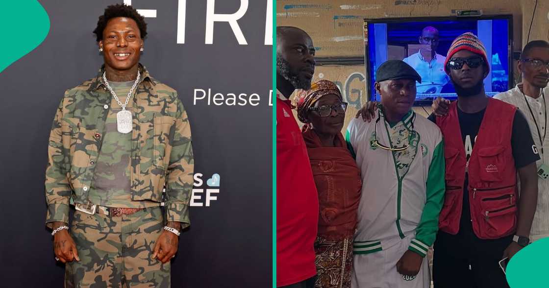 Asake father praises him after singer bought him a house. Asake father praises him after singer bought him a house.