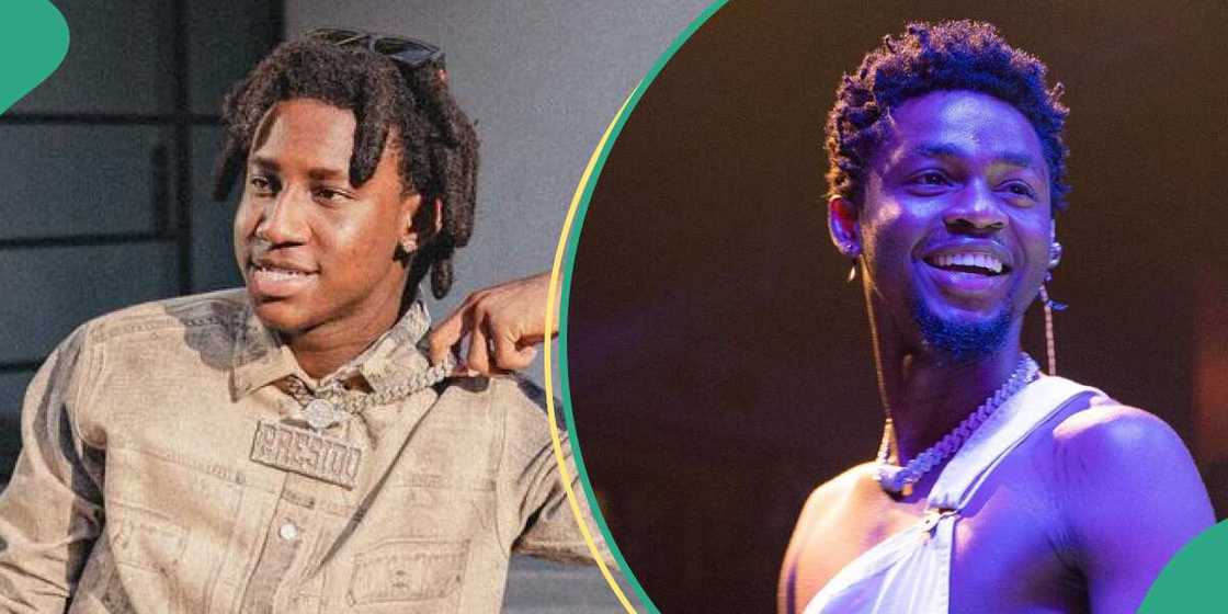 Shallipopi's show in London. Shallipopi's show in London.