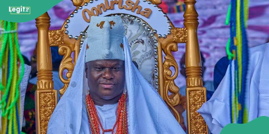 Legit.ng probes claim Ooni of Ife used human head for ritual in public