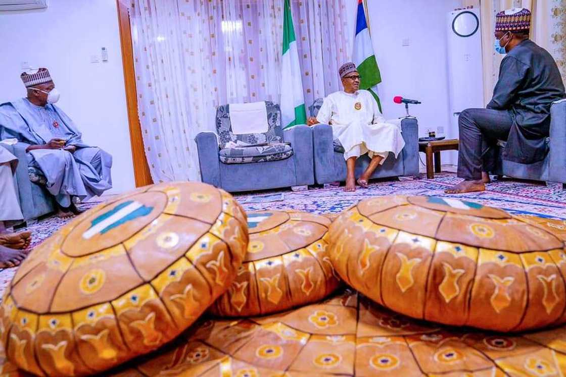 See how President Buhari celebrates over rescue of abducted Kankara students See how President Buhari celebrates over rescue of abducted Kankara students