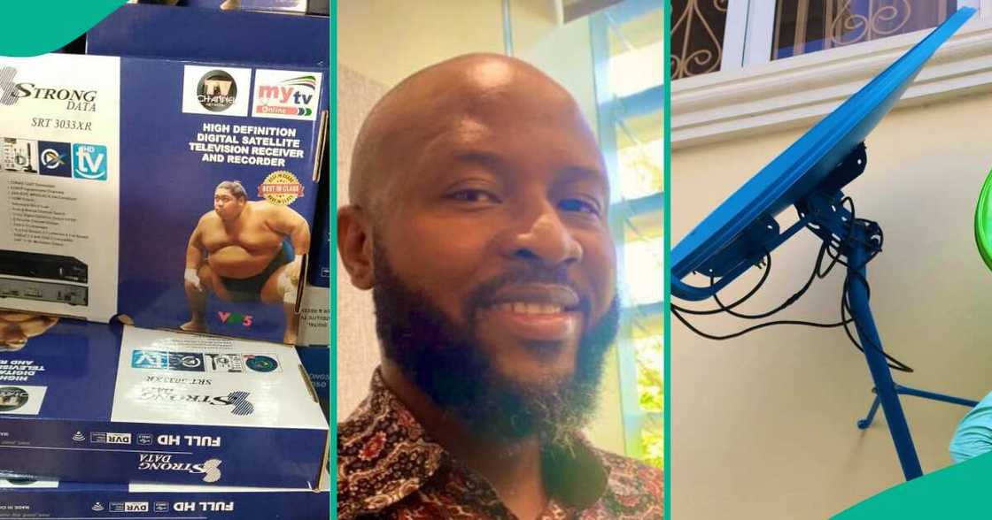 Nigerian man gives idea on how to save cash using DSTV and Strong decoder Nigerian man gives idea on how to save cash using DSTV and Strong decoder