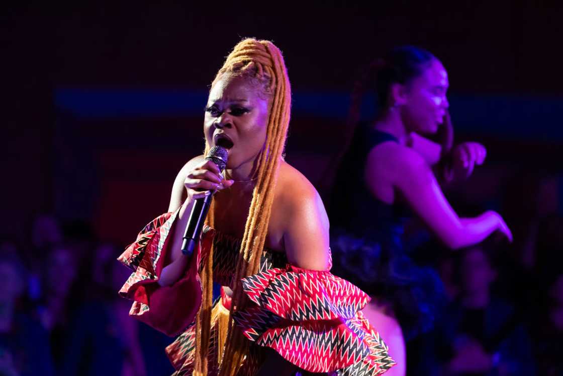 Sampa the Great performs at the Art Gallery Of NSW Sampa the Great performs at the Art Gallery Of NSW