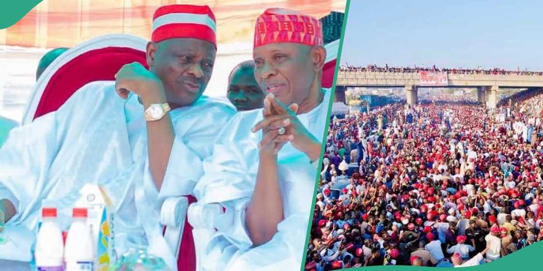 Abba Kabir Yusuf da Rabiu Kwankwaso Abba Kabir Yusuf da Rabiu Kwankwaso