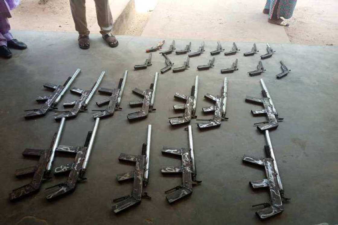 Abductors of Kagara students finally nabbed?NDLEA seizes 27 rifles from suspects in Niger Abductors of Kagara students finally nabbed?NDLEA seizes 27 rifles from suspects in Niger