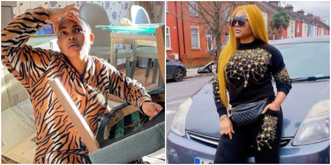 Actress Mercy Aigbe reveals moving homes for her has been stressful (photo) Actress Mercy Aigbe reveals moving homes for her has been stressful (photo)