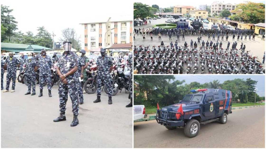 Yoruba Nation: Police Begin Show of Force in Lagos Yoruba Nation: Police Begin Show of Force in Lagos