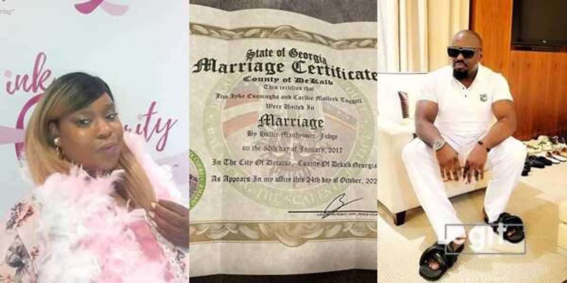 Carllie Tagget and Jim Iyke Carllie Tagget and Jim Iyke