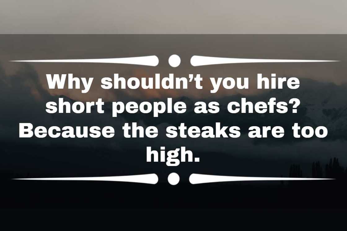 roasts for short people