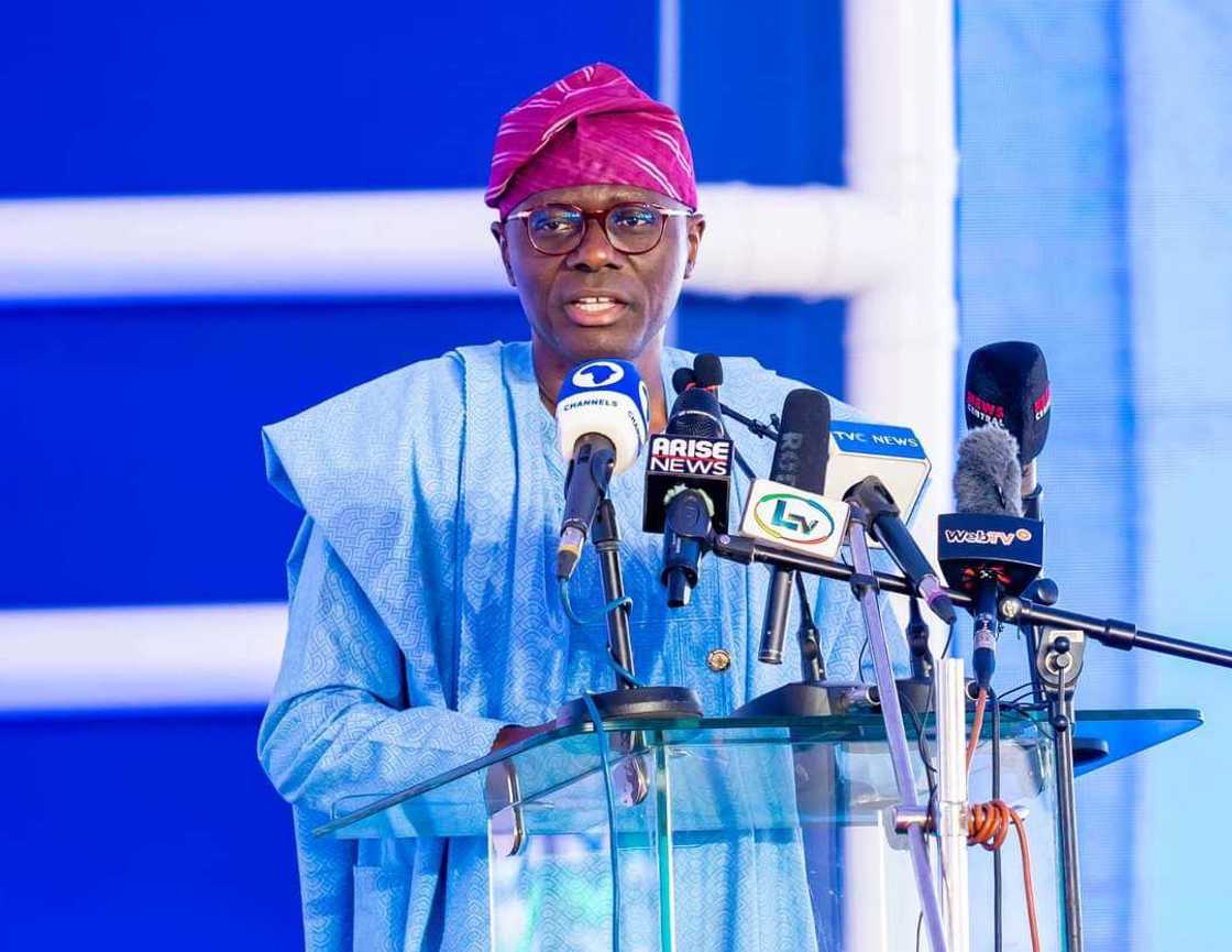 Gwamna Sanwo-Olu. Gwamna Sanwo-Olu.