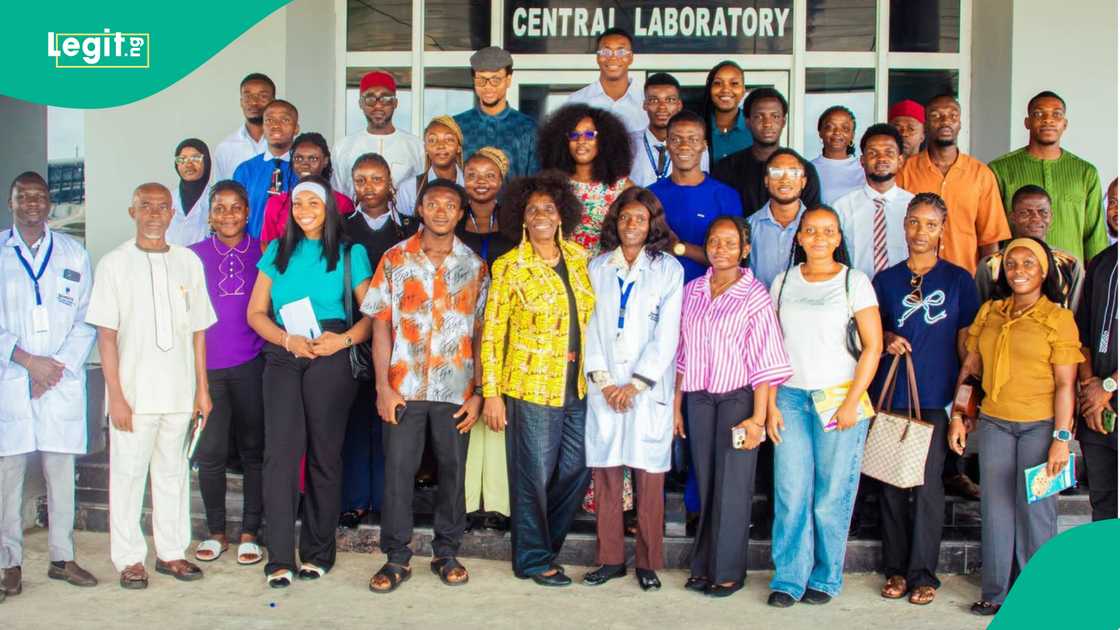 FUTO laboratory technology student who visited Dangote Refinery in Lagos reveals what impressed him the most, shares his experience FUTO laboratory technology student who visited Dangote Refinery in Lagos reveals what impressed him the most, shares his experience