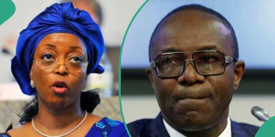 Kachikwu da Diezani Alison-Madueke. Kachikwu da Diezani Alison-Madueke.