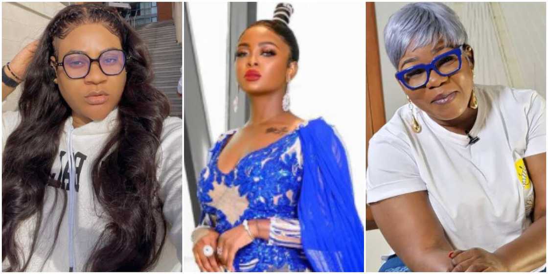 Actress Nkechi Blessing, Ka3na and Ada Ameh Actress Nkechi Blessing, Ka3na and Ada Ameh