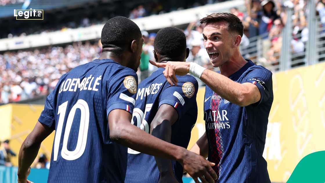 Fabian Ruiz, Ousmane Dembele, FIFA Club World Cup, PSG, USA, New Jersey Fabian Ruiz, Ousmane Dembele, FIFA Club World Cup, PSG, USA, New Jersey