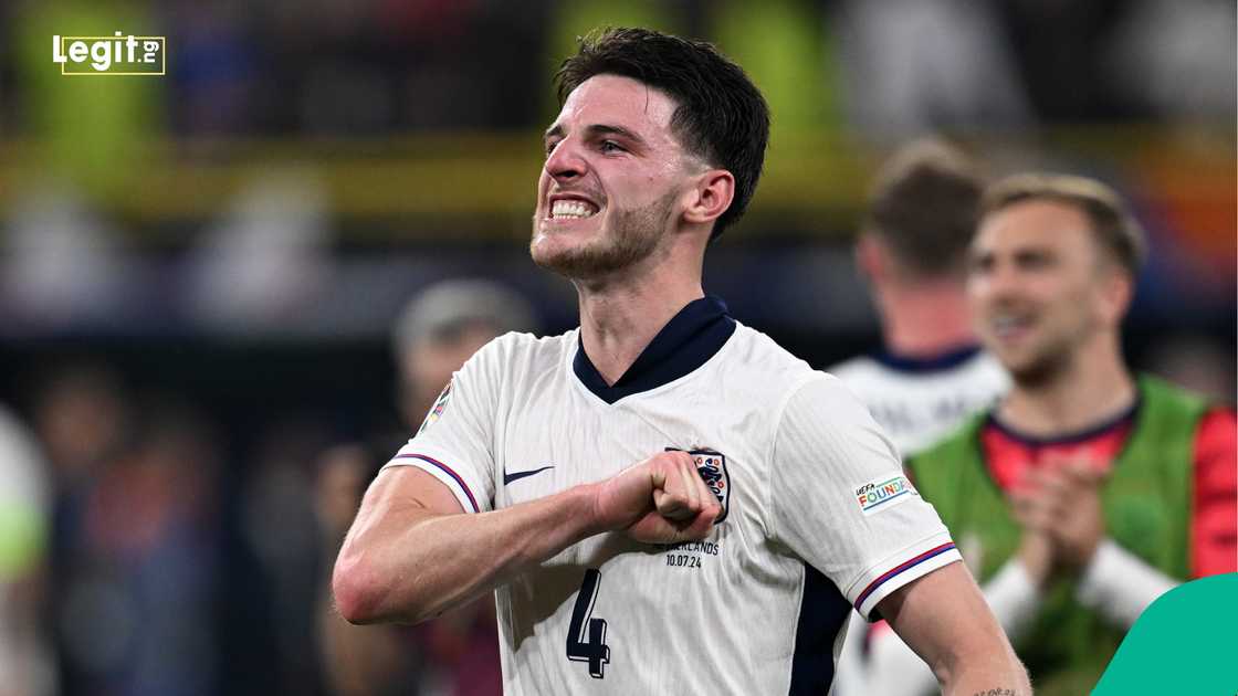 Declan Rice, England, UEFA EURO 2024, Germany, Netherlands Declan Rice, England, UEFA EURO 2024, Germany, Netherlands
