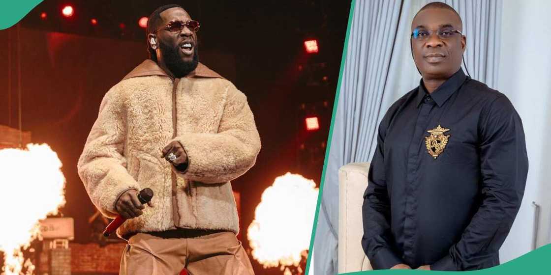 Burna Boy impresses fans with KWAM 1's song. Burna Boy impresses fans with KWAM 1's song.
