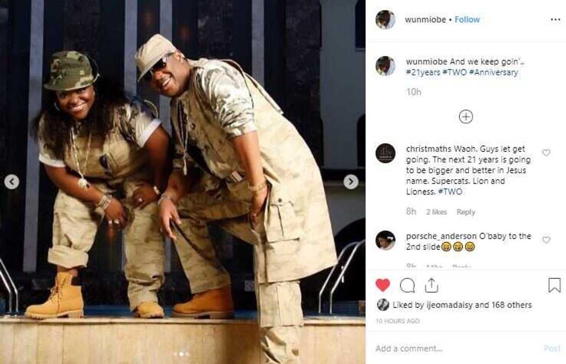 Veteran singers Tunde and Wunmi Obe celebrate 21st wedding anniversary with lovely photos Veteran singers Tunde and Wunmi Obe celebrate 21st wedding anniversary with lovely photos