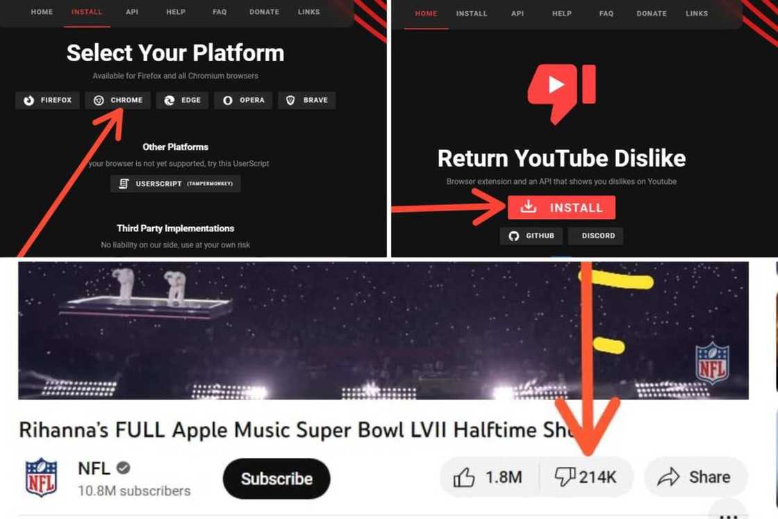 Return YouTube dislikes Return YouTube dislikes