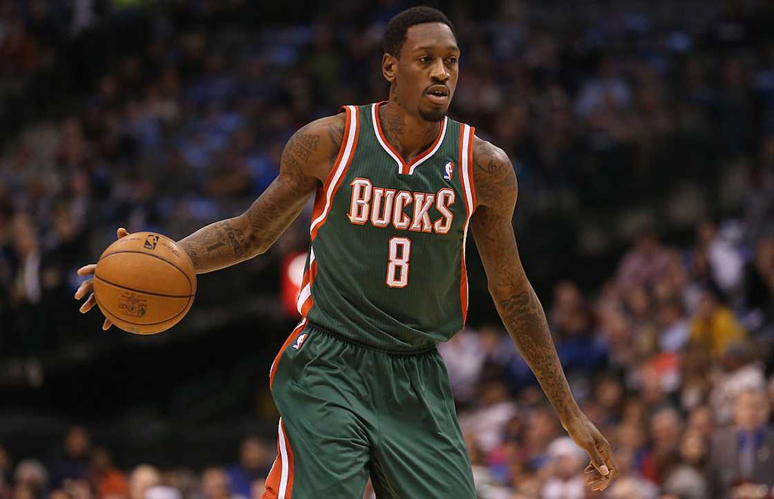 Larry Sanders at American Airlines Center in Dallas, Texas. Larry Sanders at American Airlines Center in Dallas, Texas.