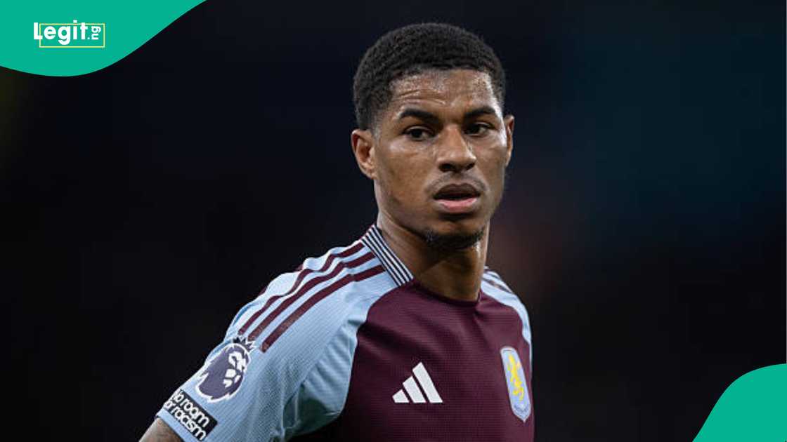 Marcus Rashford, Manchester United, Aston Villa, Premier League, EPL