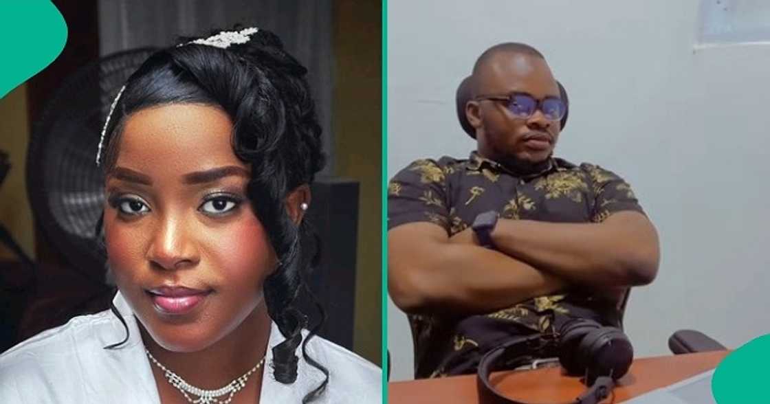 Lady gets married to her colleague at work Lady gets married to her colleague at work