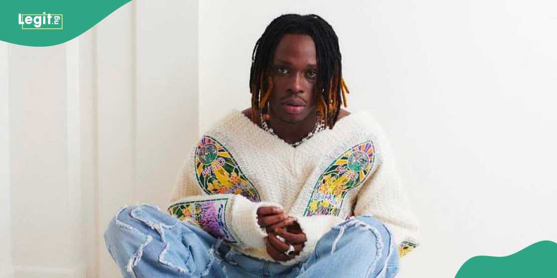 Fireboy DML recounts how he received an alert of N50 million. Fireboy DML recounts how he received an alert of N50 million.
