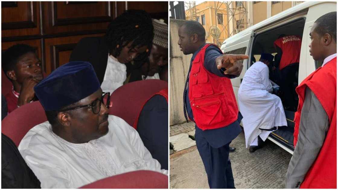Abdulrasheed Maina: Court sentences Buhari's ex-aide to 8 years in prison for money laundering Abdulrasheed Maina: Court sentences Buhari's ex-aide to 8 years in prison for money laundering