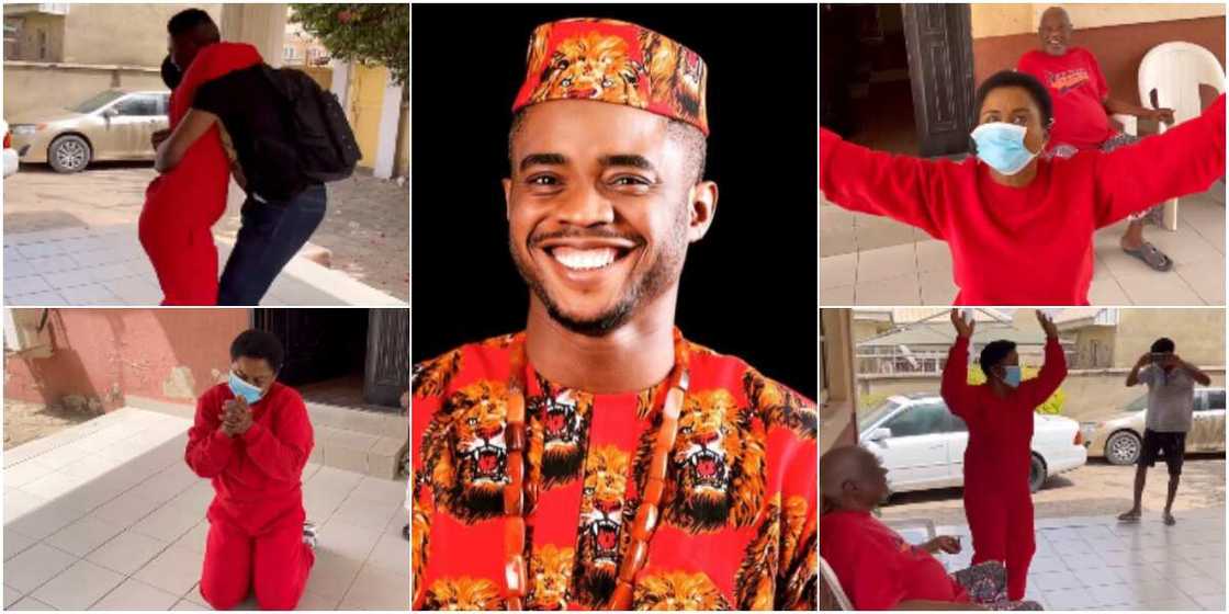 Tears of Joy from Mum as His Son Surprises Her with Visit from United States, Emotional Video Goes Viral Tears of Joy from Mum as His Son Surprises Her with Visit from United States, Emotional Video Goes Viral