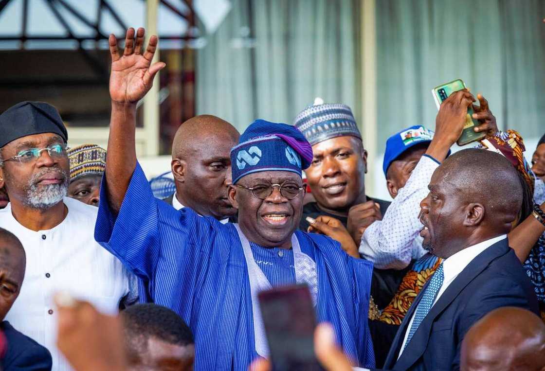 Bola Tinubu, Election