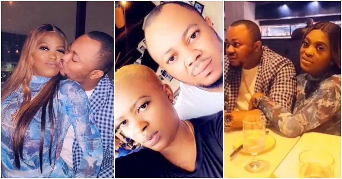 2baba's baby mama Pero Adeniyi flaunts her new boyfriend. 2baba's baby mama Pero Adeniyi flaunts her new boyfriend.