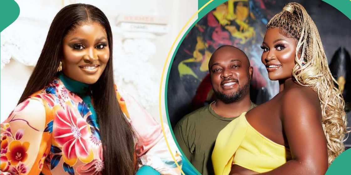 After criticising ‘You are next’ comments, Chizzy Alichi shows baby bump. After criticising ‘You are next’ comments, Chizzy Alichi shows baby bump.