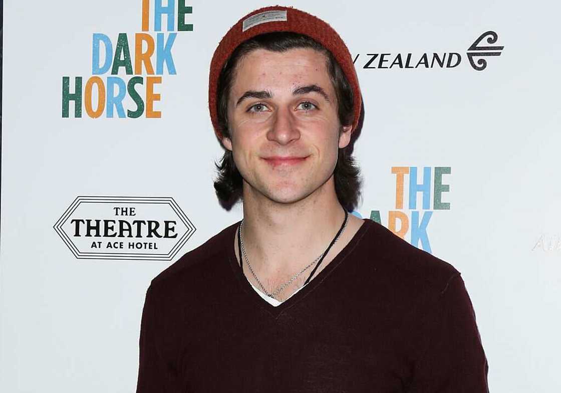 Actor David Henrie during the premiere of Broad "The Dark Horse" at The Theatre at Ace Hotel Actor David Henrie during the premiere of Broad "The Dark Horse" at The Theatre at Ace Hotel