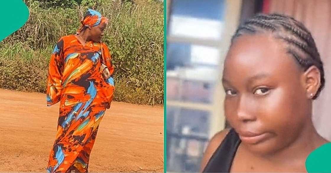 Lady receives hot message from her man after cooking for him Lady receives hot message from her man after cooking for him