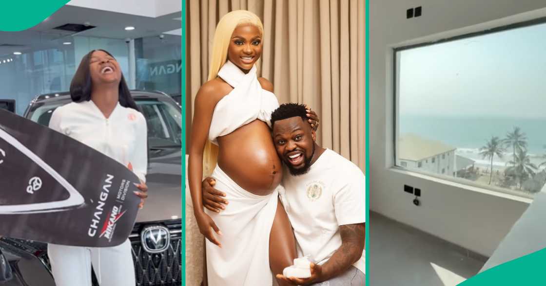 Egungun buys his wife a brand new car and a beach house. Egungun buys his wife a brand new car and a beach house.