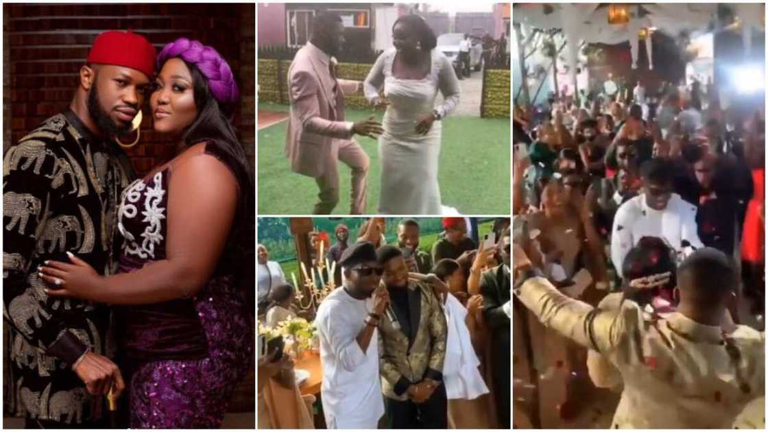 Photos, videos as actor Stan Nze and Blessing gets married in great style