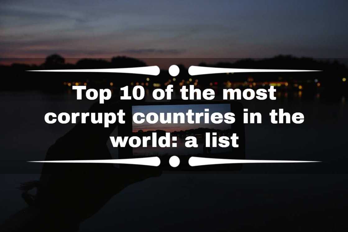 Most corrupt countries Most corrupt countries