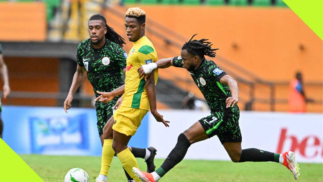 Nigeria vs The Republic of Benin during the FIFA World Cup qualifier Nigeria vs The Republic of Benin during the FIFA World Cup qualifier