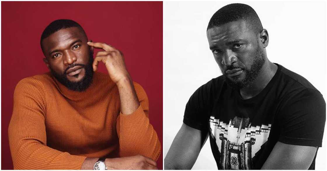 Actor Kenneth Okolie and wife expecting child. Actor Kenneth Okolie and wife expecting child.
